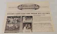 Hydra-Matic Newsletter GMC General Motors Detroit Transmission August 1956