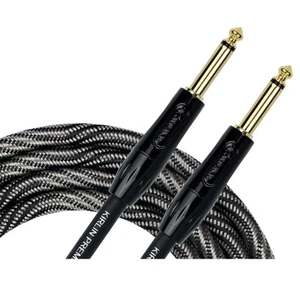 Kirlin Guitar Lead 10FT/3M 6.35mm 1/4" Jack to Jack Mono Cable Amp Electric Bass - Picture 1 of 6