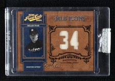 2004 Playoff Prime Cuts II MLB Icons Jersey Number Materials /25 Nolan Ryan HOF