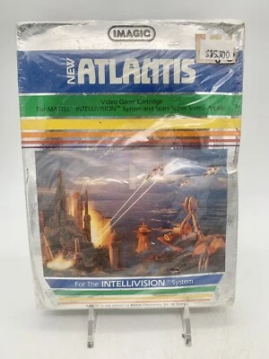 FACTORY SEALED (damaged) New Atlantis INTELLIVISION Imagic 7203 NOS - Image 1 of 4