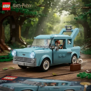 Lego 76424 Harry Potter Ford Anglia Lenkrad Spielzeug Minifiguren Ron Hermine Neu - Bild 1 von 6