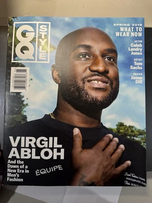 GQ Style US Magazine Spring 2019 Virgil Abloh Off-White - Louis Vuitton Foto 1 de 3