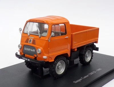 Hachette 1/43 Scale HT050 - 1965 Renault Sinpar Castor 1200 D - Orange - Image 1 of 3
