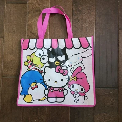 Bolso de compras reutilizable Sanrio Hello Kitty Bolso de playa Friends My Melody Kerropi Foto 1 de 4