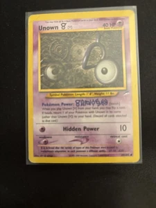 Unown [V] Common Neo Destiny 089/105 DMG - Picture 1 of 2