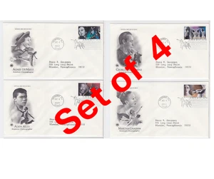 TurtlesTradingPost- American Choreographers 2004 #3865-68  Artcraft Variety FDC - Picture 1 of 3