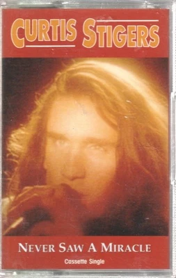 Curtis Stigers Never Saw A  Miracle cassette UK Arista 1992 cassette single - Image 1 of 2