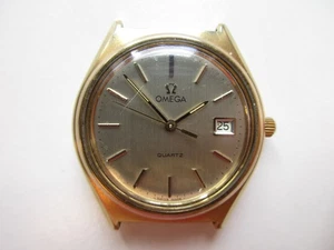 Omega gold plated watch case 196.0122 - cal. 1370 movement - for parts - Picture 1 of 7