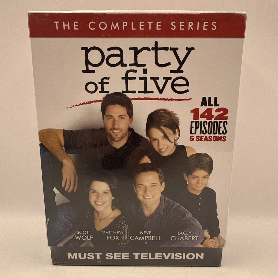 PARTY OF FIVE - THE COMPLETE SERIES DVD (24PC) NEW DVD - Image 1 of 4