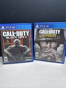 PS4 Call of Duty Black Ops III y Segunda Guerra Mundial Edición Dorada Paquete de Juego - Imagen 1 de 6