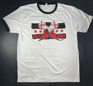 AEW CM Punk First Dance I Was There Exclusive Dated Event T-Shirt XL Rampage - Picture 1 of 2