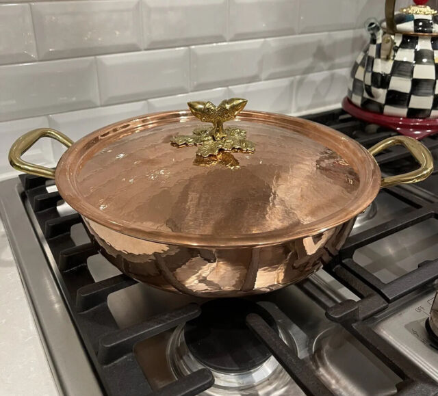 Ruffoni Historia Hammered Copper Fondue Pot