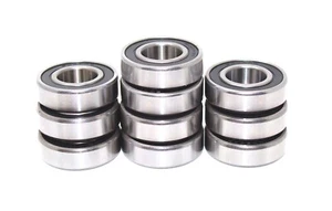 10 Pack Snowmobile Bearings 6004-2RS 20x42x12 6004RS Premium - 5 Year Warranty - Picture 1 of 3