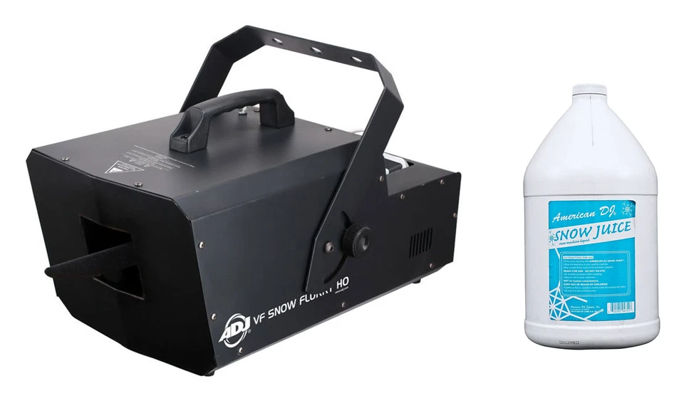 Eliminator ADJ VF SNOW FLURRY HO EP 1250W DMX Snow Machine w/Remote + Gal. Fluid - Image 1 of 4