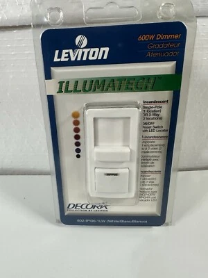 Atenuador Leviton 602-IPI06-1LW 600W Foto 1 de 2