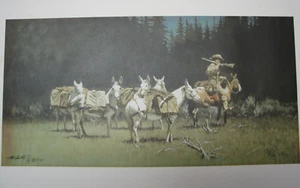 Frank McCarthy einzelne ungerahmte Drucke 1978-1983, guter Zustand - Bild 1 von 11