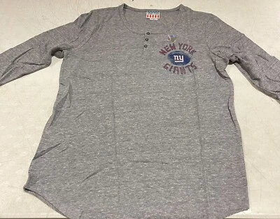 Lote de camisetas Henley de los New York Giants de la NFL - 8 camisetas (4S, 4XL) Foto 1 de 2