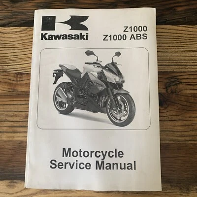 2010 KAWASAKI NINJA Z1000 / Z1000 ABS Motorcycle Factory Service/Repair Manual - image 1 of 4