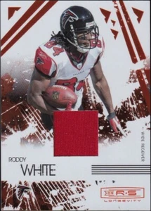 2009 Rookies & Stars Longevity Ruby Materials #6 - Roddy White Jersey [/299] - Picture 1 of 2