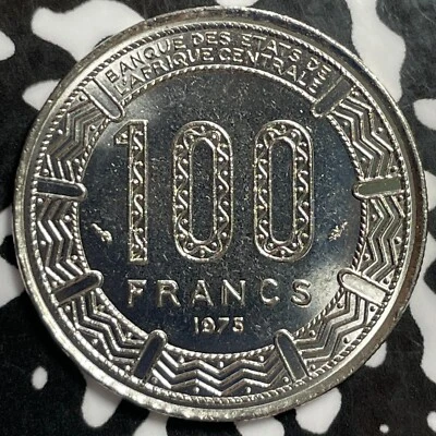 Lote de 100 francos Congo 1975 #E3860 ¡Alto grado! Hermoso! Foto 1 de 2