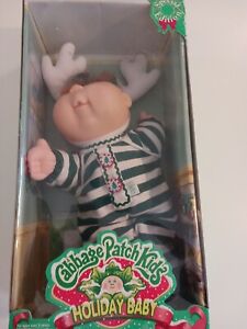 1998 Cabbage Patch Kids Holiday Baby Doll Mattel 18613 NIB Special Edition