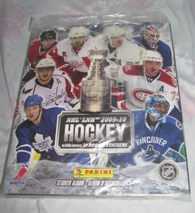 2009 - 10 NHL Hockey Panini Sticker Album Book with 30 Rookie Stickers New - Picture 1 of 3
