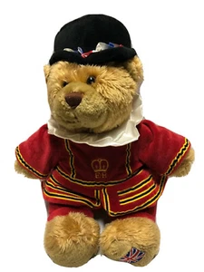 Queens Guard 15” London UK Royal Bear Plush Stuffed Soft Toy Animal Keel Toys - Picture 1 of 8