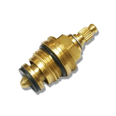 ✅ Hahnoberteil 3/8" Zoll Ventil oberteil Wasser hahn Oberteil Messing ohne Griff - Bild 1 von 4