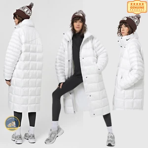 Wmns Nike Sportswear Swoosh Puffer PrimaLoft Therma-FIT Oversized Parka Jacket - Picture 1 of 18
