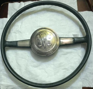 1946 HUDSON COMMODORE/SUPER SIX OEM STEERING WHEEL/HORN BUTTON CAP - Picture 1 of 6
