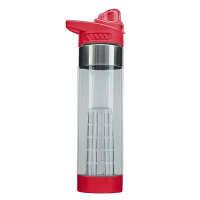 2) Botellas de agua infusora de frutas de carga inferior Pandorafrut (24 oz, verde azulado) vendedor de EE. UU. Foto 1 de 4