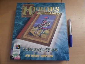 Heroes of Might & Magic A Strategic Quest Big Box Manual &Chart PC\CD Windows 95 - Picture 1 of 12