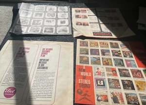 Lot 4 33 RPM Record Decca Mercury Dot Foley Pierce Innersleeve Album Sleeve ONLY - Imagen 1 de 5