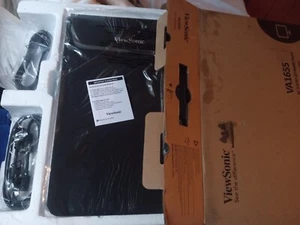 ViewSonic VA1655 15.6 inch Widescreen LCD Monitor - Picture 1 of 1