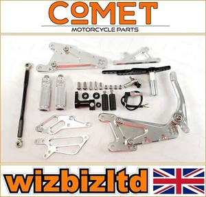 Yamaha YZF-R1 2007-2008 [Conjunto trasero de aluminio ajustable Comet] [cromo anodizado] - Imagen 1 de 12