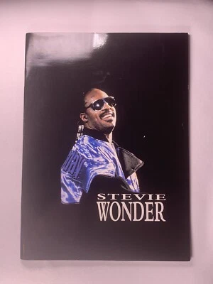 Stevie Wonder Programme Original South East Hong Kong And Taiwan Tour 1988 - Image 1 of 4