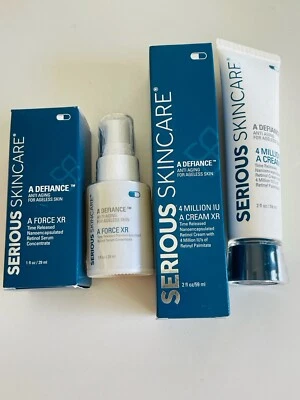 Serious Skin Care A Defiance Retinol LOTE A Force XR y 4 millones UI A Cream XR Foto 1 de 4
