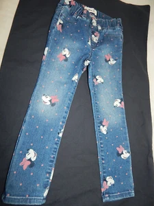 Gap Disney Girls 5/5T Minnie Mouse Jeggings SO cute Pink and Blue - Picture 1 of 5