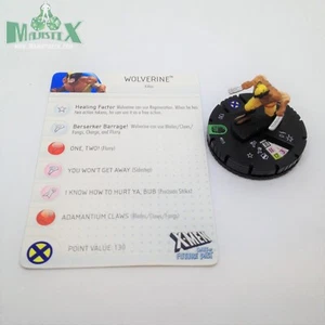 Heroclix X-Men: Days of Future set Wolverine #013 Uncommon figure w/card! - Picture 1 of 1