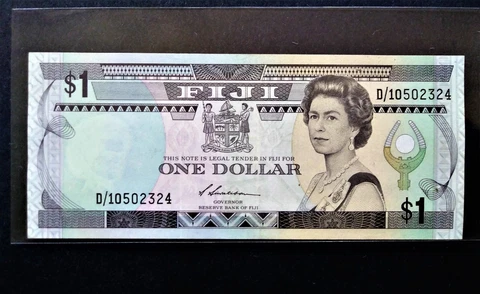 1987(ND) FIJI 1 DOLLAR Cover