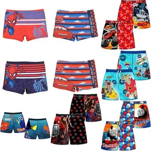 Boys Swim Shorts Swimming Kids Trunks Age 18 Months - 10 Years - Picture 1 of 26