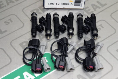 Juego de 6 inyectores de combustible DeatschWerks 1000cc para Lexus IS300 01-05 2JZ-GE VVTi Foto 1 de 4