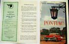 1958 Owner's Guide for "Pontiac" w/ A Picture of the Car on The Cover   *