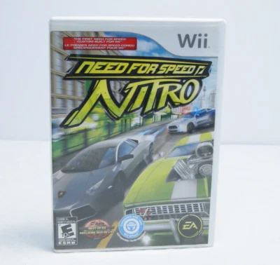 Need For Speed Nitro Nintendo Wii COMPLETE In Case With Manual 2009 READ - Image 1 of 4