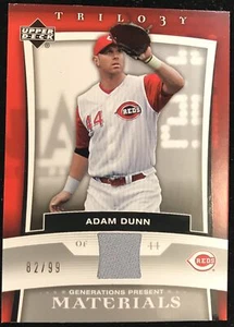 2005 UPPER DECK TRILOGY GENERATIONS PRESENT MATERIALS SILVER ASSORTED SINGLES - Picture 1 of 19