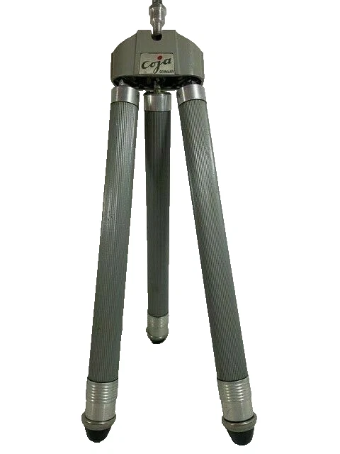 Brass tripod Germany Telescopic brass legs 38 inch Vtg Camera Bilora Coja - Image 1 of 4