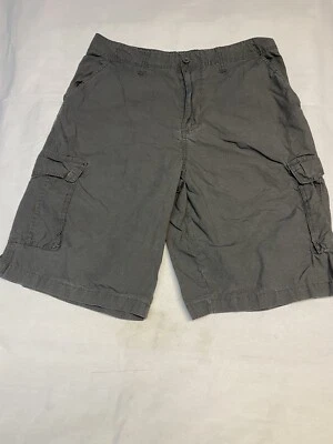 Pantalones cortos cargo Beverly Hills Polo Club para hombre gris oscuro - talla 34 Foto 1 de 4