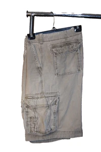 ~ Eddie Bauer Shorts Herren 44T beige Canvas Cargo Outdoor ~ - Bild 1 von 3