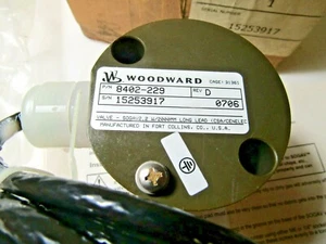 ✌ NEW WOODWARD 8402-229 SOLENOID GAS ADMISSION VALVE - Picture 1 of 5