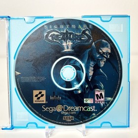 Nightmare Creatures II (Sega Dreamcast, 2000) Disc Only